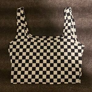 Checkered crop